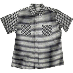 Carhartt Men's Shirt Size XL Black Check Short Sleeve